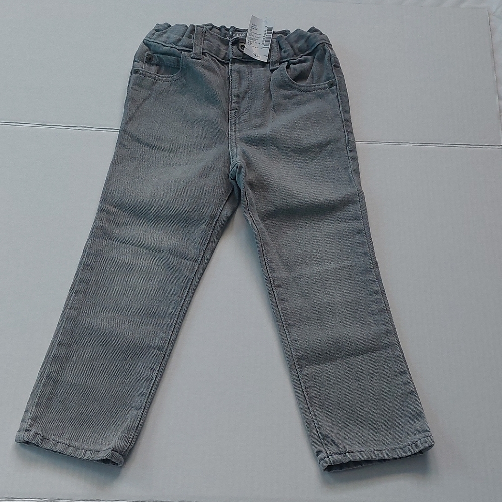 The Children's Place Light Gray Kids Jeans‎ Size 4